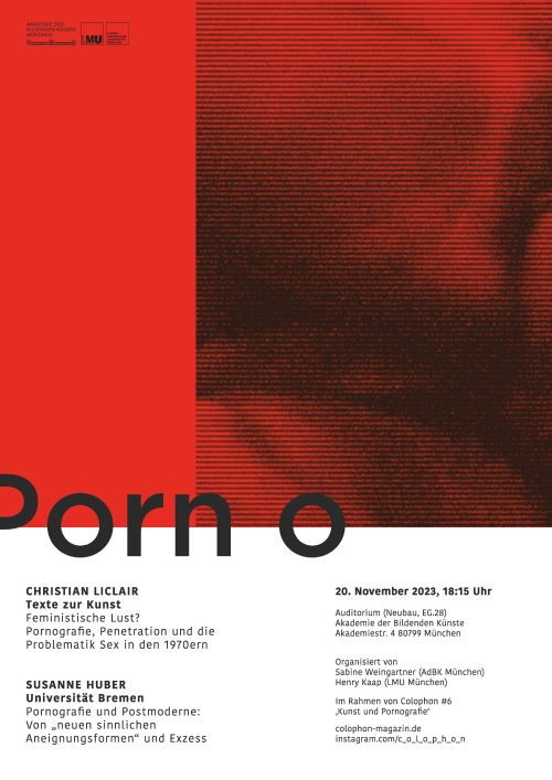 Kunst und Pornografie_Flyer